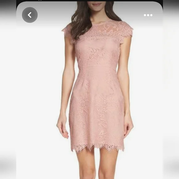 bb dakota jayce lace sheath cocktail dress BB Dakota Black Size 2 Jayce Sheath Lace Cocktail Dress